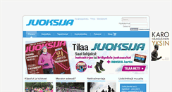 Desktop Screenshot of juoksija-lehti.fi